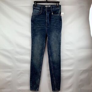 We The Free Dark Blue Skinny Jeans